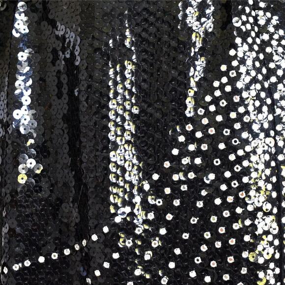 VINTAGE ROSE TAFT COUTURE RARE !!!GORGEOUS Rhinestone Beaded Sequin Dress XS - Picture 5 of 10